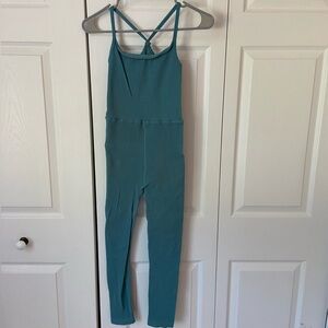 Happiness Runs Square Neck Onesie - Lake House